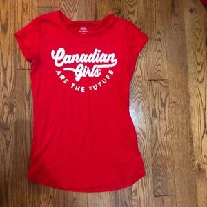3/$10 - Canadian Girl tee size 16 *read